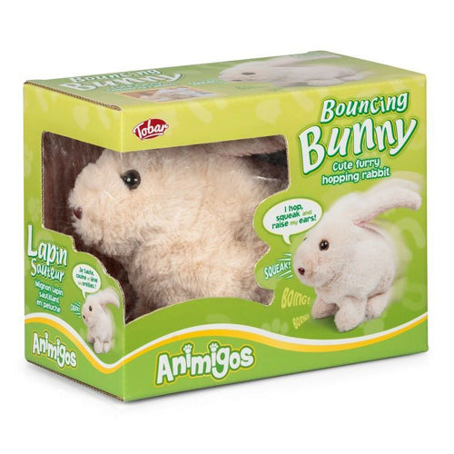 Animigos Bouncing Bunny Rabbit - Cozy Plush Pick