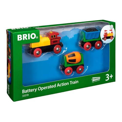 Battery Operated Action Train - Pocket Wheels Play
