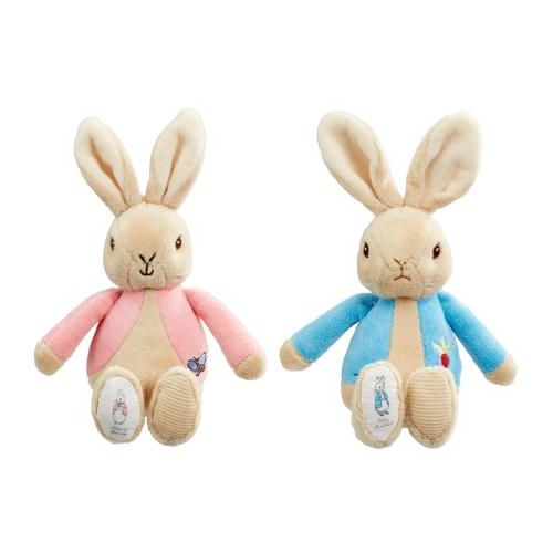 Beatrix Potter My First Bean Rattle Flopsy Bunny Assortment (One Supplied) - Pocket Puzzle Play