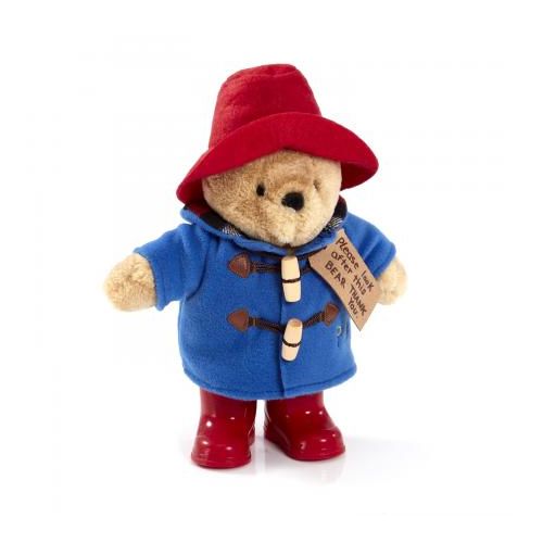 Classic Paddington Bear with Boots - Cozy Bedtime Buddy