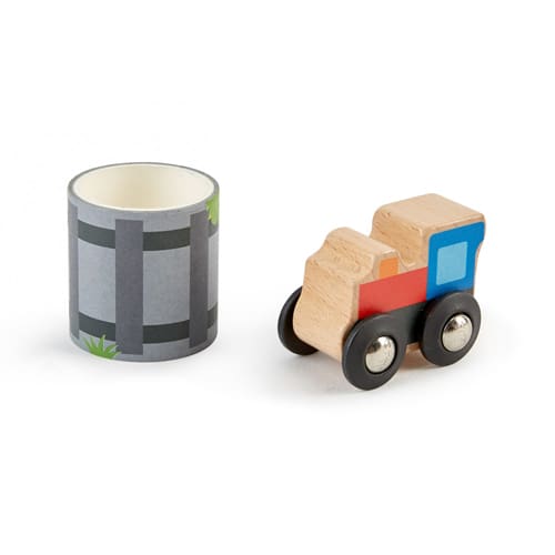 Hape Train & Tape Display - Play Track Pick