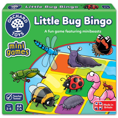 Little Bug Bingo – Mini Game - Bubble Bath Fun