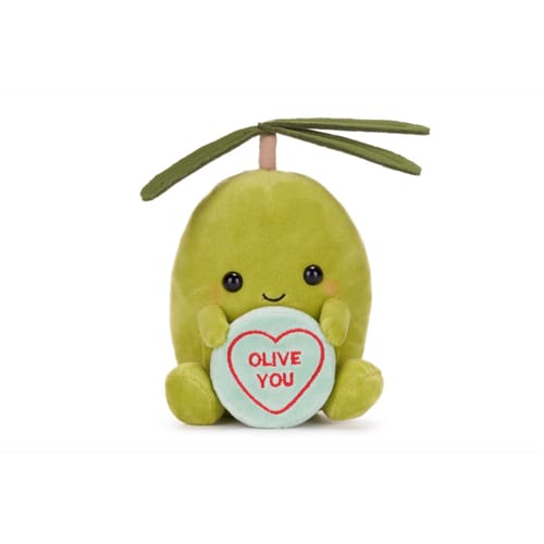 Love Hearts 18cm (7″) Olive You - Soft Cuddle Friend