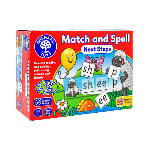 Match & Spell Next Steps - Build Play Ready