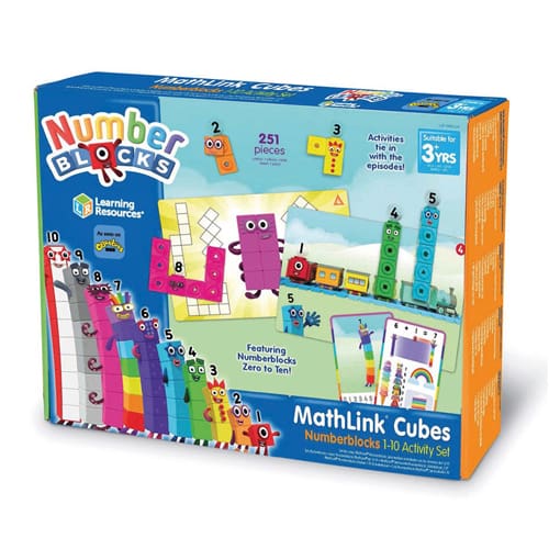 Cubes 1-10 Activity Set - Little Builder Fun