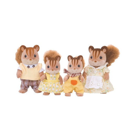 Sylvanian Families Walnut Squirrel Family - Story Time Friend
