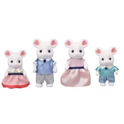 Sylvanian Families Marshmallow Mouse Family - Story Time Friend