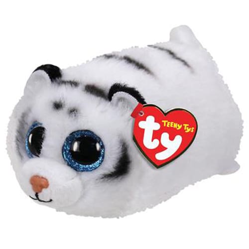 Teeny Ty – Tundra Tiger - Gentle Cuddle Toy