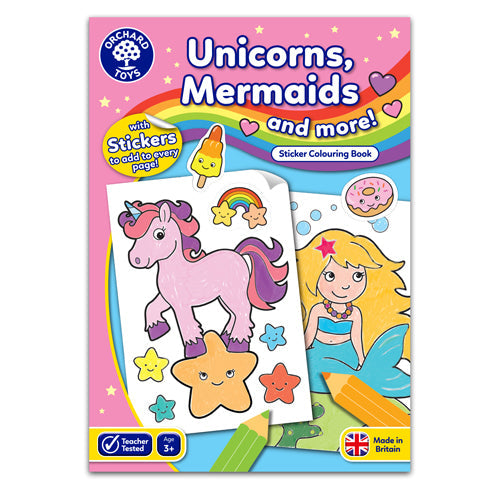 Unicorns, Mermaids and More Colouring Book - Story Time Pick