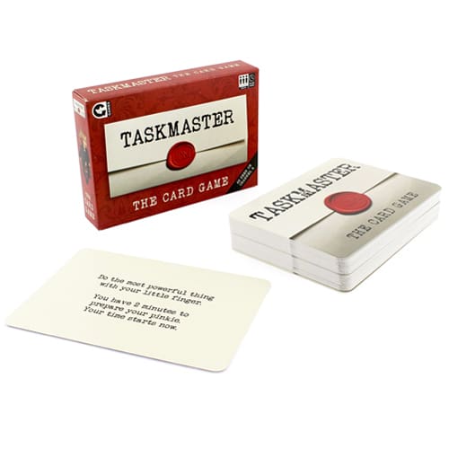Taskmaster Card Game - Game Night Cards